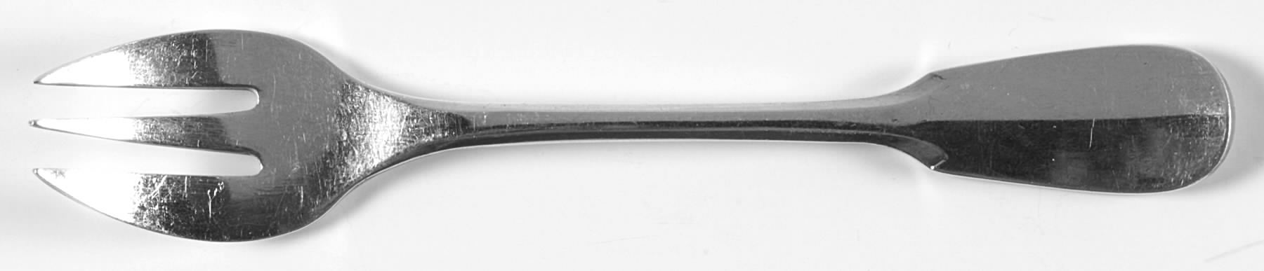 Cluny (Silverplate, 1963) Oyster/Cocktail Fork by Christofle France-1