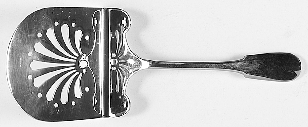 Cluny (Silverplate, 1963) Solid Asparagus Server by Christofle France-1