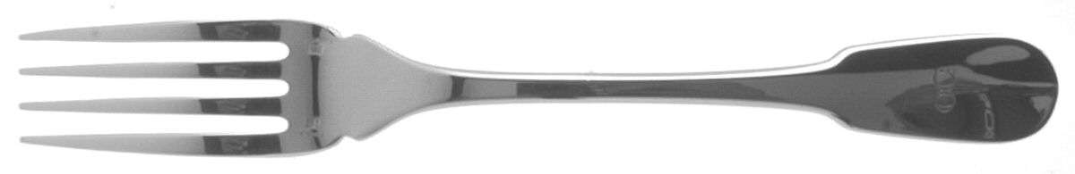 Cluny (Silverplate, 1963) Individual Solid Fish Fork by Christofle France-1