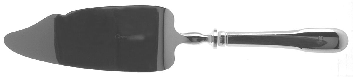Cluny (Silverplate, 1963) Pie and Cake Server with Stainless Blade by Christofle France-1