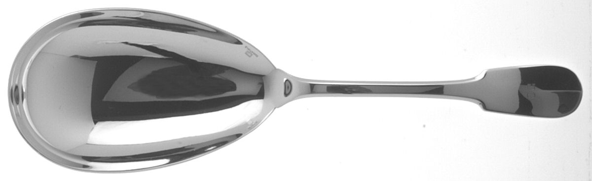 Cluny (Silverplate, 1963) Solid Rice/Potato Spoon by Christofle France-1