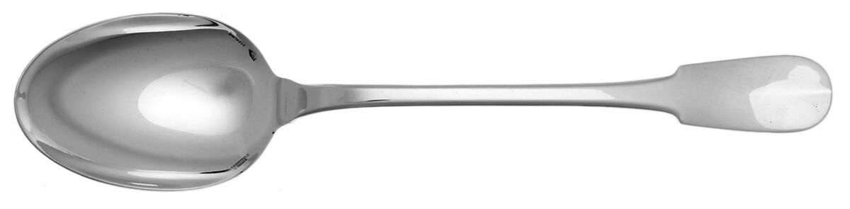 Cluny (Sterling) Solid Serving Spoon by Christofle France-1