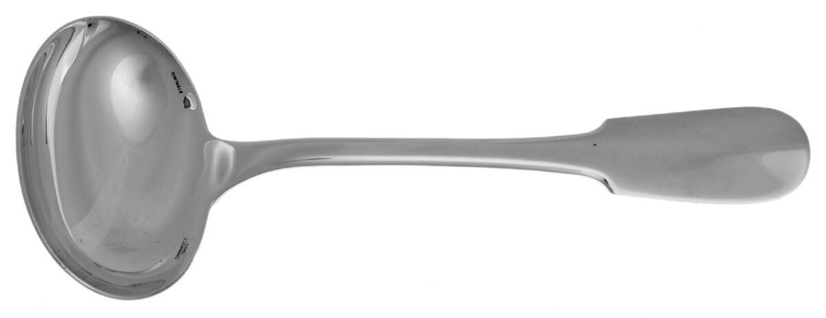Cluny (Sterling) Solid Gravy Ladle by Christofle France-1