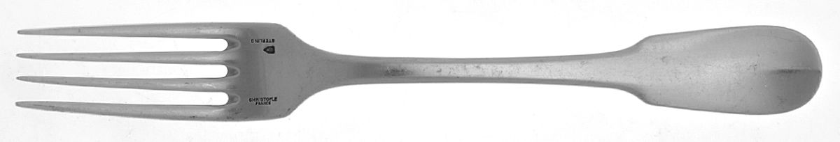 Cluny (Sterling) Dessert Fork by Christofle France-1
