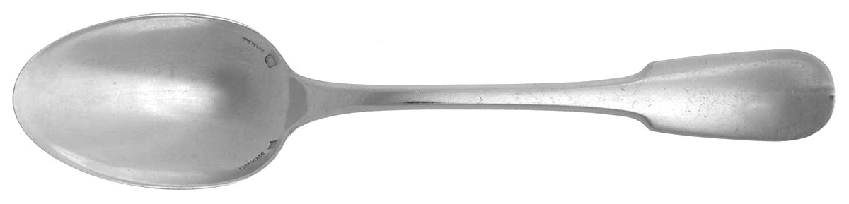 Cluny (Sterling) Spoon-Dessert/Oval Soup by Christofle France-1