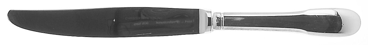 Cluny (Sterling) Modern Hollow Knife by Christofle France-1