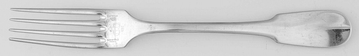 Cluny (Sterling) Fork by Christofle France-1