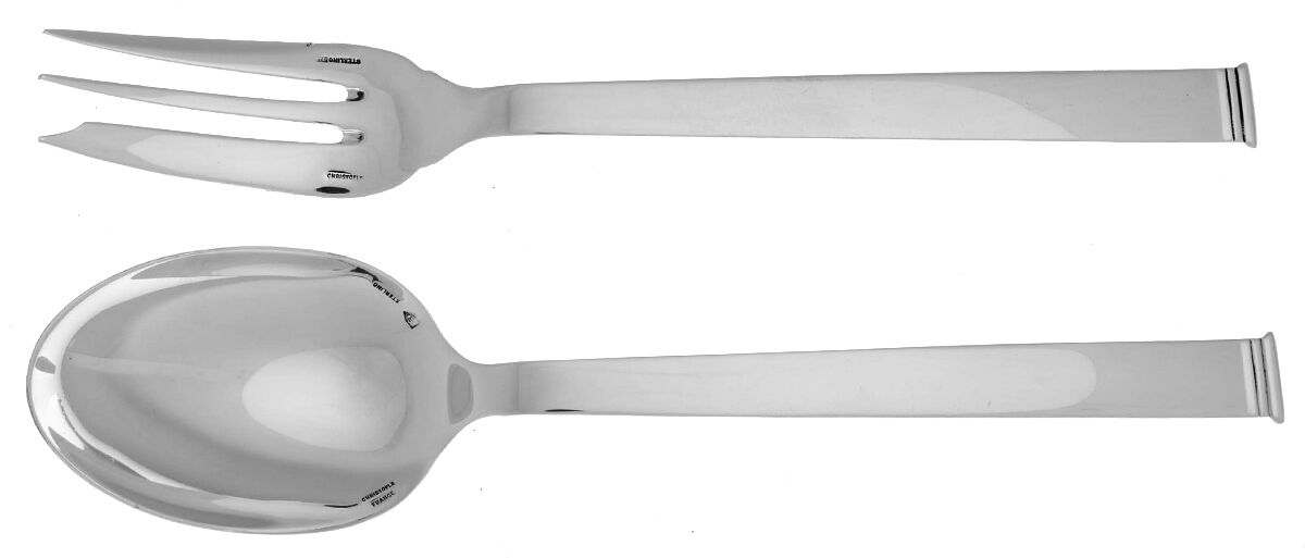 Commodore (Sterling) Solid Serving Set by Christofle France-1