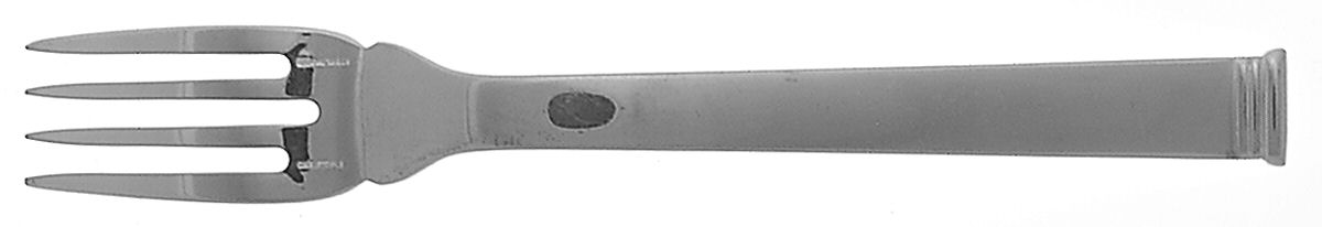 Commodore (Sterling) Individual Solid Fish Fork by Christofle France-1