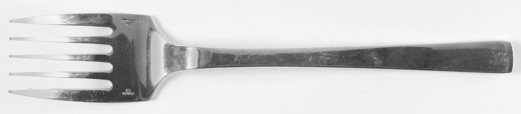 Concorde (Silverplate) Solid Serving Fork by Christofle France-1