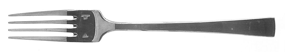 Concorde (Silverplate) Fork by Christofle France-1
