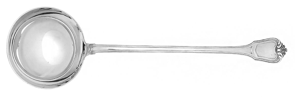 Dupleix (Sterling) Solid Soup Ladle by Christofle France-1