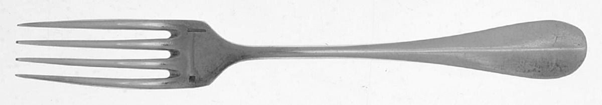 Fidelio (Silverplate, 1992) Youth Fork by Christofle France-1