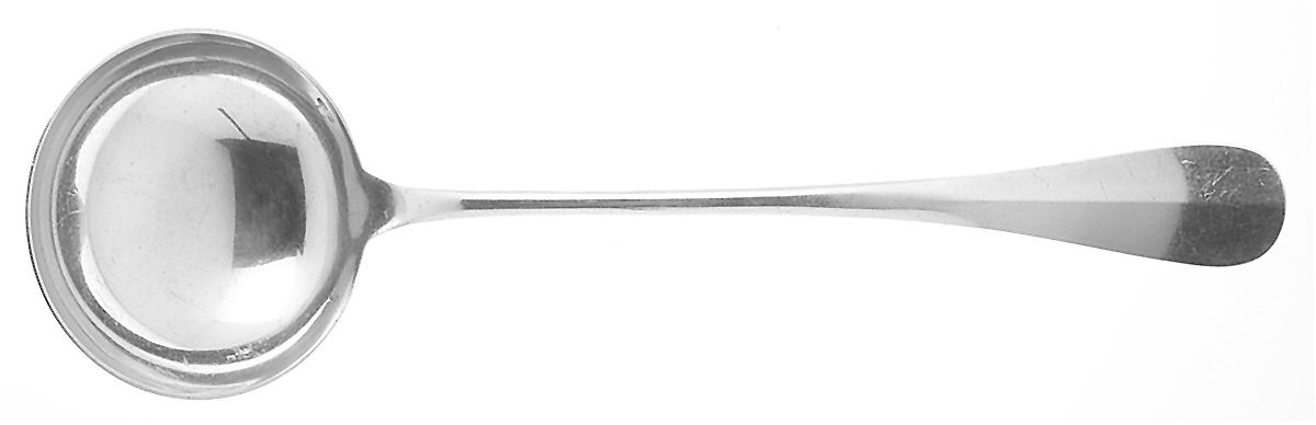 Fidelio (Silverplate, 1992) Solid Soup Ladle by Christofle France-1