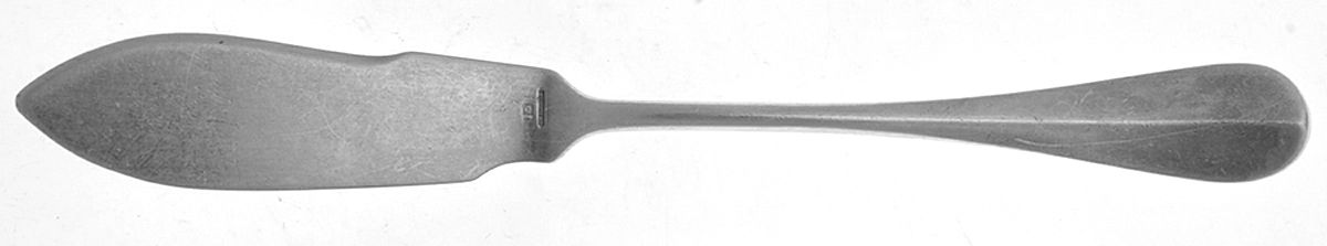 Fidelio (Silverplate, 1992) Flat Handle Master Butter Knife by Christofle France-1
