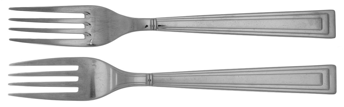 Folio (Stainless) Fork by Christofle France-1