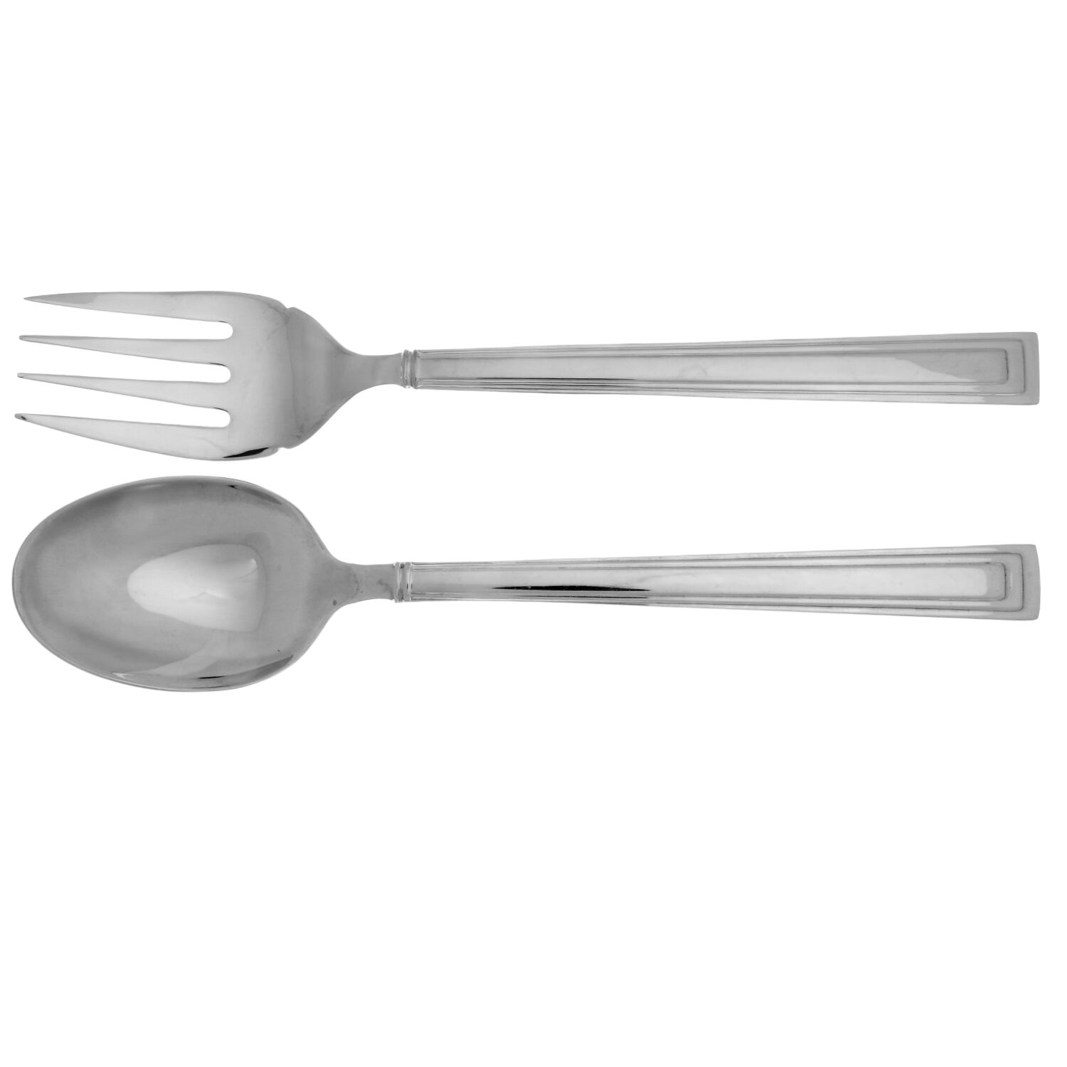 Folio (Stainless) Solid Serving Set by Christofle France-1