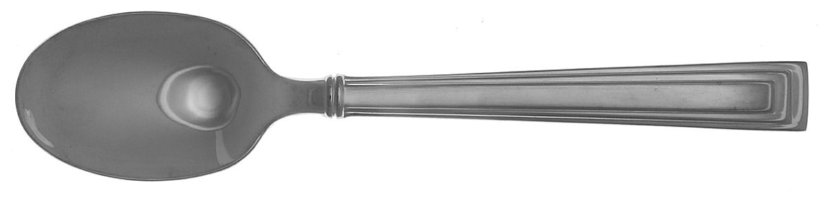 Folio (Stainless) Dessert/Oval Soup Spoon by Christofle France-1