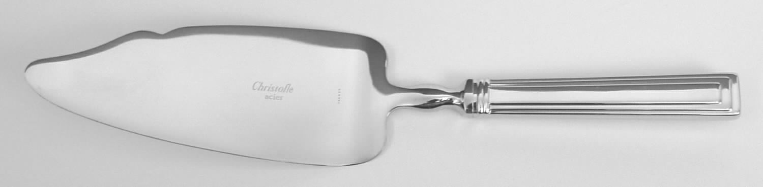 Folio (Stainless) Pie and Cake Server, Solid Piece by Christofle France-1