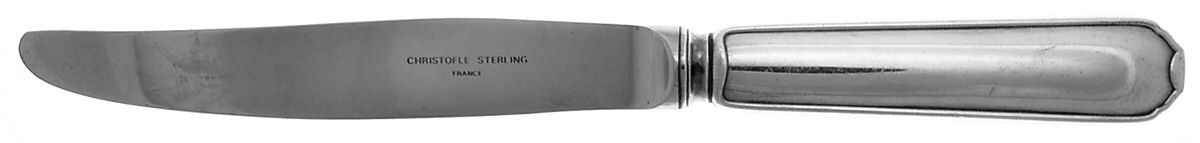 Germain (Sterling) Modern Hollow Knife by Christofle France-1
