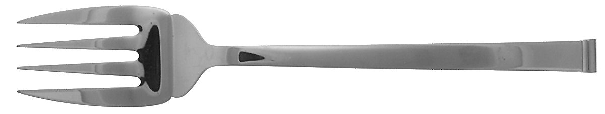 Integrale (Stainless) Solid Serving Fork by Christofle France-1