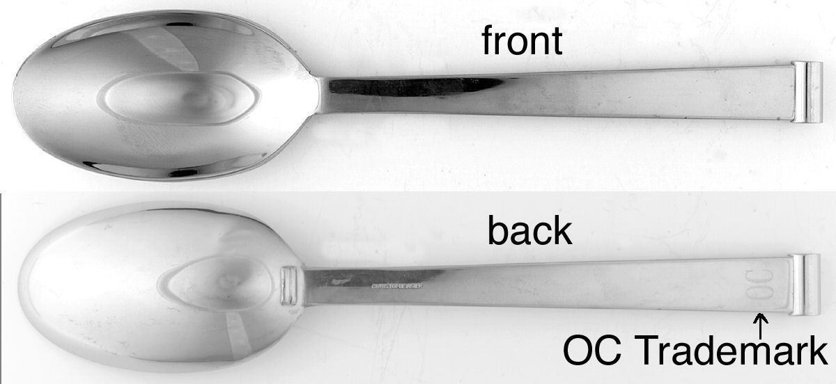 Integrale (Stainless) European Place/Oval Soup Spoon by Christofle France-1