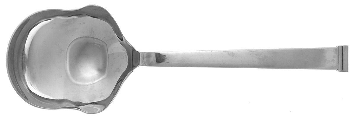 Integrale (Stainless) Boiled Potato Ladle, Solid Piece by Christofle France-1