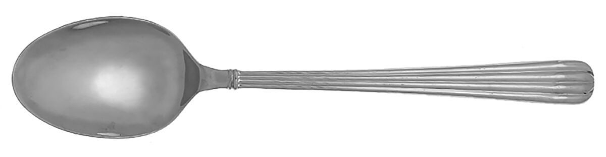 Laguna (Stainless) Solid Serving Spoon by Christofle France-1