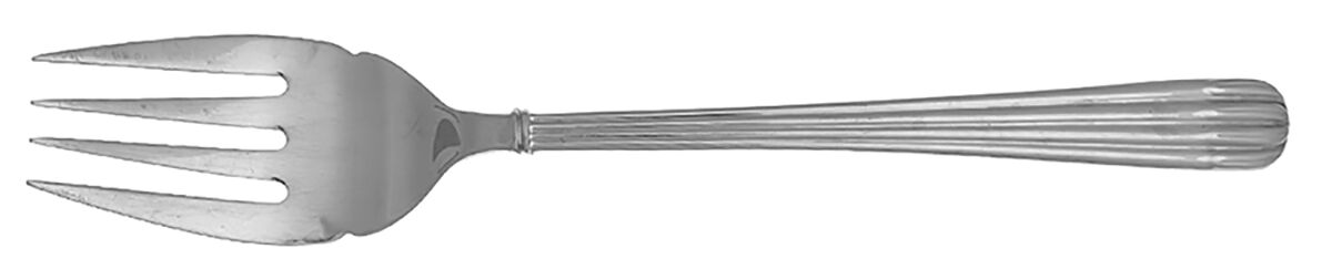 Laguna (Stainless) Solid Serving Fork by Christofle France-1