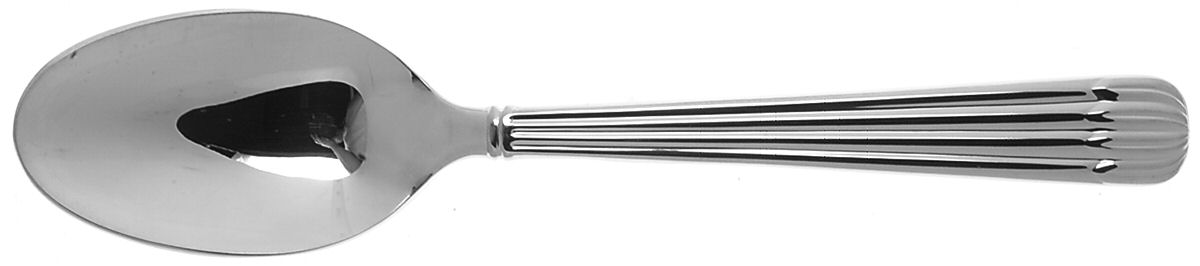 Laguna (Stainless) Place/Oval Soup Spoon by Christofle France-1