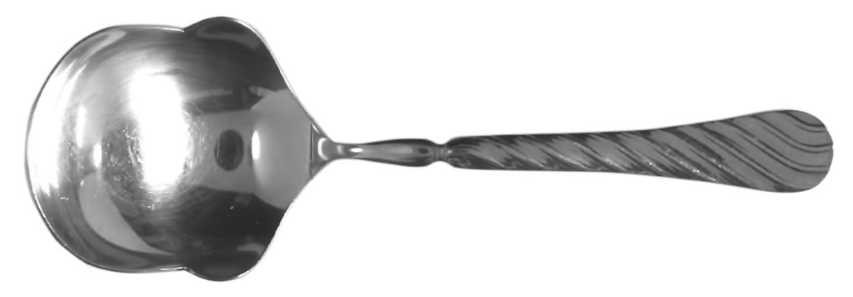 Liane (Stainless) Boiled Potato Ladle, Solid Piece by Christofle France-1