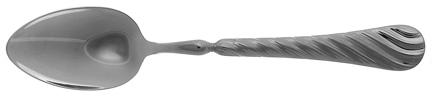 Liane (Stainless) Dessert/Oval Soup Spoon by Christofle France-1
