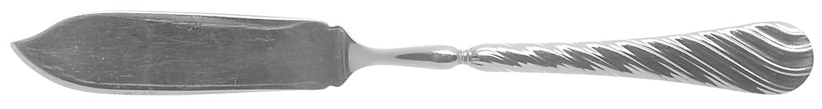 Liane (Stainless) Flat Handle Master Butter Knife by Christofle France-1