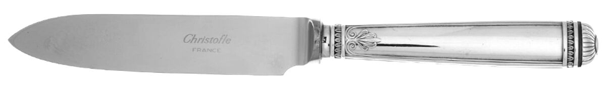 Malmaison (Silverplate, 1967) Individual Fruit Knife with Stainless Blade by Christofle France-1