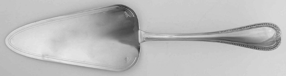 Malmaison (Silverplate, 1967) Solid Pie Server by Christofle France-1