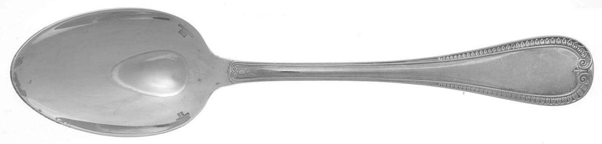 Malmaison (Silverplate, 1967) European Place/Oval Soup Spoon by Christofle France-1
