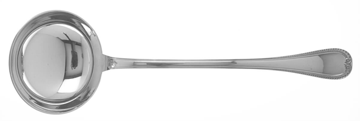 Malmaison (Silverplate, 1967) Solid Soup Ladle by Christofle France-1