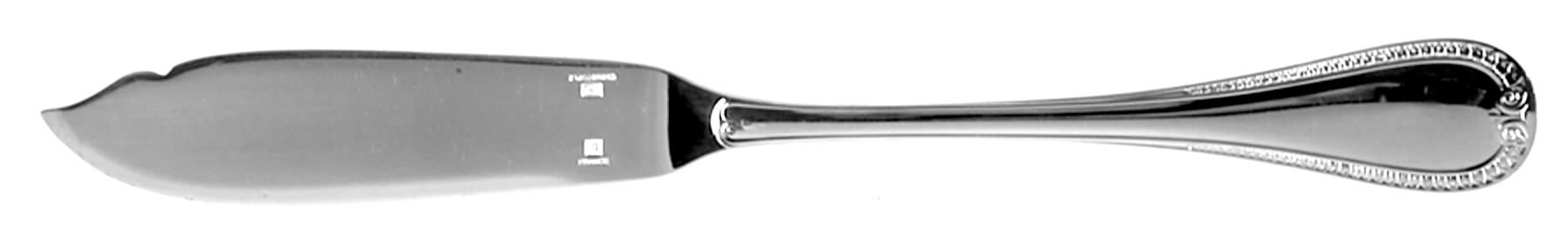 Malmaison (Silverplate, 1967) Individual Solid Fish Knife by Christofle France-1