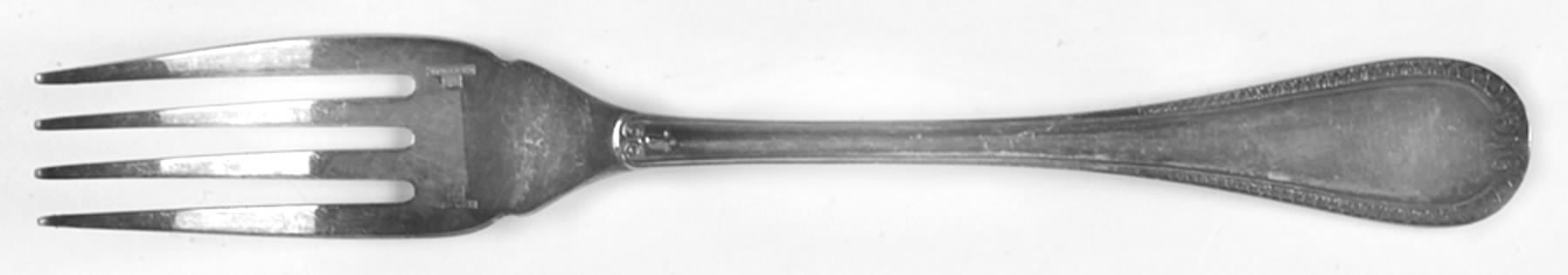 Malmaison (Silverplate, 1967) Individual Solid Fish Fork by Christofle France-1