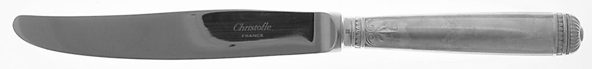 Malmaison (Silverplate, 1967) Hollow Modern Knife by Christofle France-1