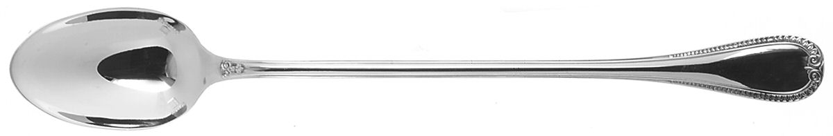 Malmaison (Silverplate, 1967) Iced Tea Spoon by Christofle France-1