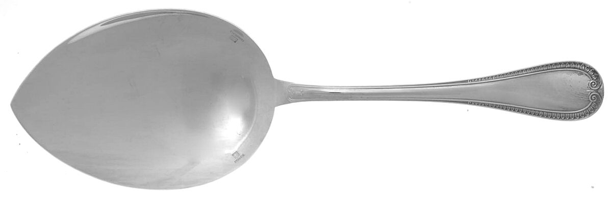 Malmaison (Silverplate, 1967) Solid Ice Cream Serving Ladle by Christofle France-1