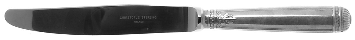 Malmaison (Sterling) Modern Hollow Knife by Christofle France-1