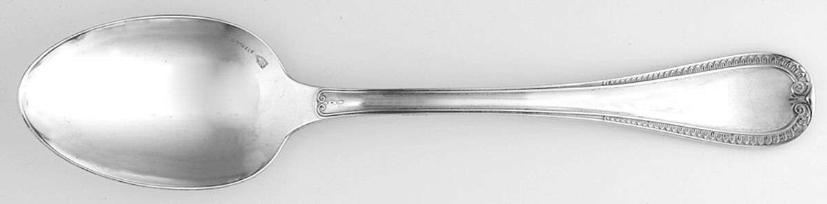 Malmaison (Sterling) Oval Place Soup Spoon by Christofle France-1