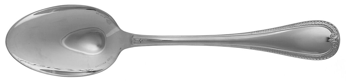 Malmaison (Sterling) European Place/Oval Soup Spoon by Christofle France-1