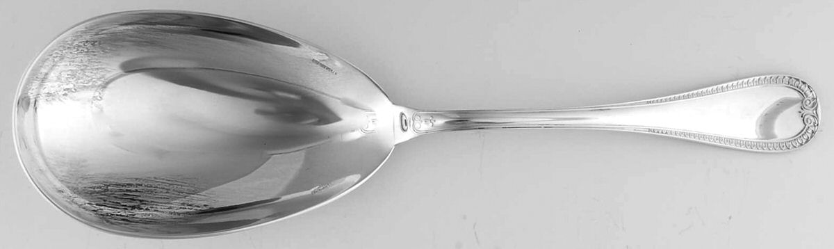 Malmaison (Sterling) Solid Rice/Potato Spoon by Christofle France-1