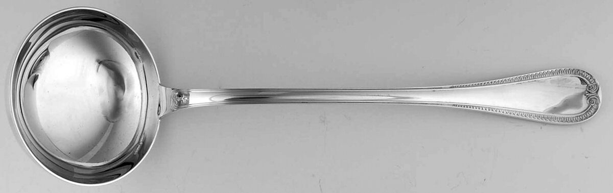 Malmaison (Sterling) Solid Soup Ladle by Christofle France-1