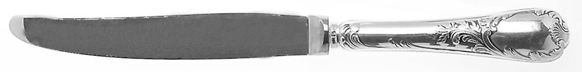 Marly (Silverplate, Satin Handle) Modern Hollow Knife by Christofle France-1