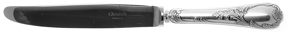 Marly (Silverplate, Satin Handle) Modern Hollow Knife by Christofle France-1