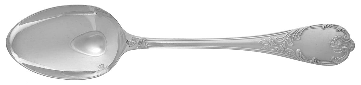Marly (Silverplate, Satin Handle) Youth Spoon by Christofle France-1